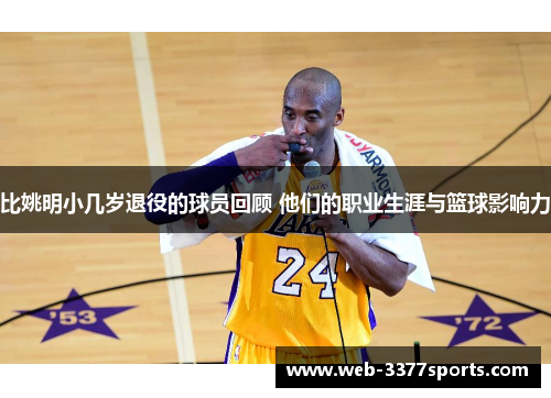 比姚明小几岁退役的球员回顾 他们的职业生涯与篮球影响力