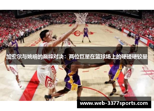 加索尔与姚明的巅峰对决：两位巨星在篮球场上的硬碰硬较量